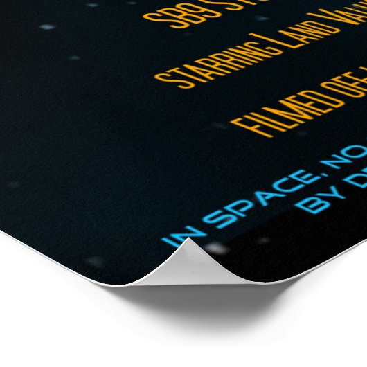 New Palo Alto - das erste Vorort im All Poster (Ecke)