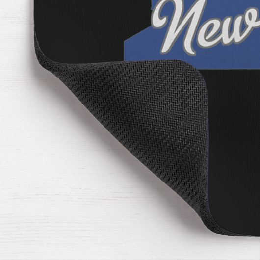 New Paltz New York Ny Map Mousepad (Ecke)