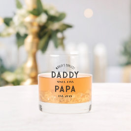 New Papa Pregnancy Ankündigung glückliche Väter Ta Whiskyglas