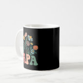 New Papa Wildflower First Birthday & Baby Show Kaffeetasse (Vorderseite Links)