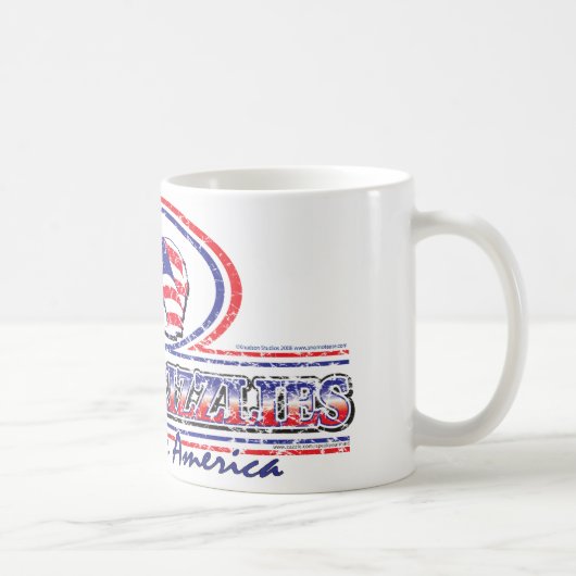 NEW-Patriotic-Grizzly Kaffeetasse (Rechts)