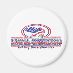 NEW-Patriotic-Grizzly Magnet