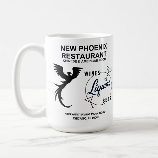 New Phoenix Restaurant, Chicago, IL Kaffeetasse (Links)