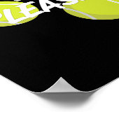New Please Funny Tennis Poster (Ecke)