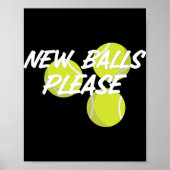 New Please Funny Tennis  Poster (Vorne)