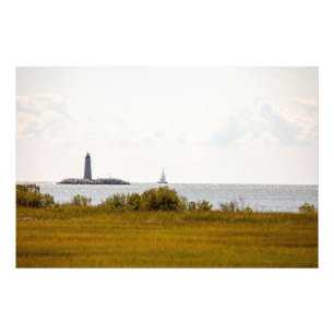 New Point Comfort Lighthouse Fotodruck