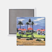 New Point Loma Lighthouse, California Magnet (Vorderseite/Rückseite)