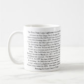 New Point Loma Lighthouse, California Tasse (Links)