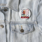 New Pope Leo Xiv Robert American Flag Button (Beispiel)