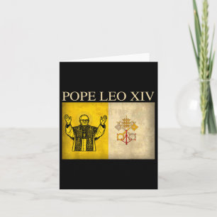 New Pope Leo Xiv Robert Francis Prevost Vatican Fl Karte