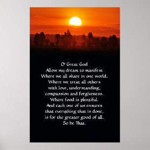 New Prayer Poster
