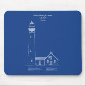 New Presque Isle Lighthouse - Michigan - AD Mousepad (Vorne)