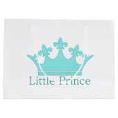 New Prince - ein königliches Baby! Große Geschenktüte (Rückseite)