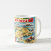 New Providence - Nassau Map Tasse (VorderseiteRechts)