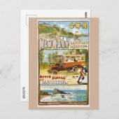 New Quay, Ceredigion, Wales, Travel Postkarte (Vorne/Hinten)