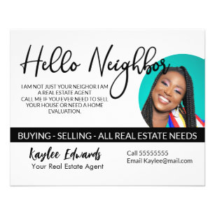 New Real Anwesen Agent Flyer