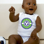 "New Recruit" Benutzerdefinierter Familienname grü Baby Strampler