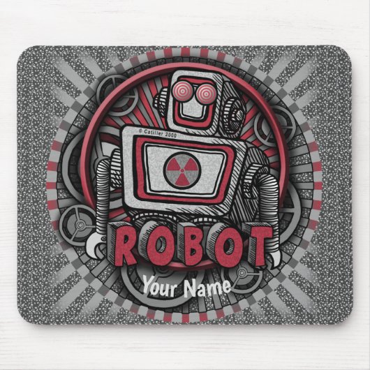 New Republic Robot Mouse Pad Mousepad (Vorne)