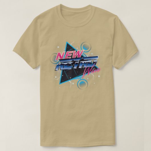 New Retro Wave T-Shirt (Design vorne)