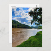 New River, Fries Virginia Postkarte (Vorne/Hinten)