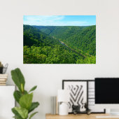 New River Gorge Bridge I Poster (Heimbüro)