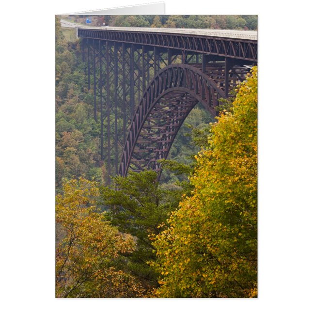 New River Gorge Bridge, New River Gorge (Vorne)
