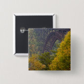 New River Gorge Bridge, New River Gorge Button (Vorne & Hinten)
