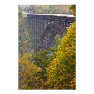 New River Gorge Bridge, New River Gorge Fotodruck