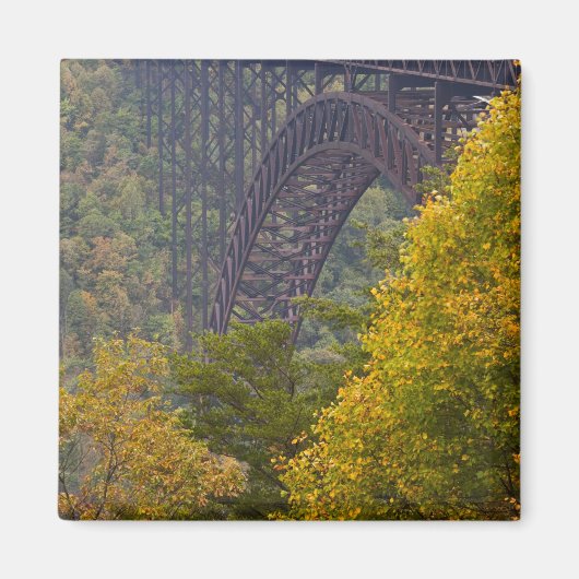 New River Gorge Bridge, New River Gorge Magnet (Vorne)
