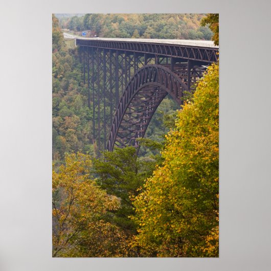 New River Gorge Bridge, New River Gorge Poster (Vorne)