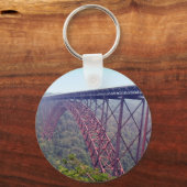 New River Gorge Bridge Schlüsselanhänger (Vorderseite)