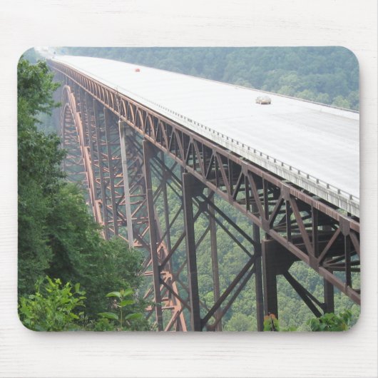 New River Gorge Bridge, West Virginia, Mouse Pad. Mousepad (Vorne)