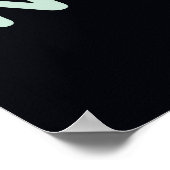 New River Gorge, Bridge, WV, Travel Poster (Ecke)