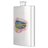 New River Gorge Klettern Carabiner Flachmann (Links)