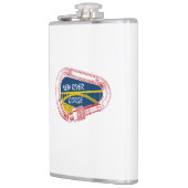 New River Gorge Klettern Carabiner Flachmann (Links)