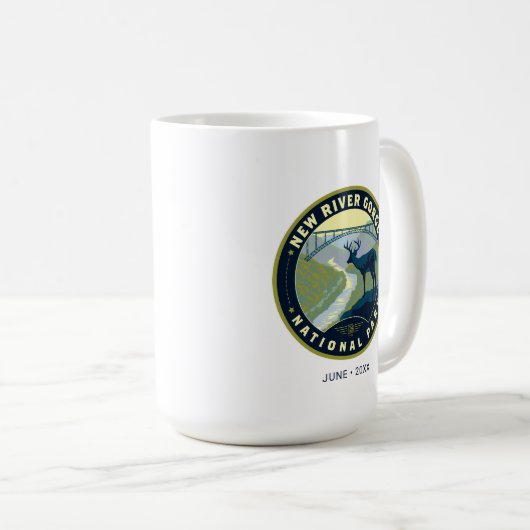 New River Gorge National Park Kaffeetasse (VorderseiteRechts)