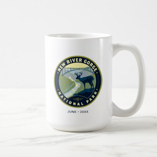 New River Gorge National Park Kaffeetasse (Rechts)