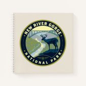 New River Gorge National Park Notizblock (Vorderseite)