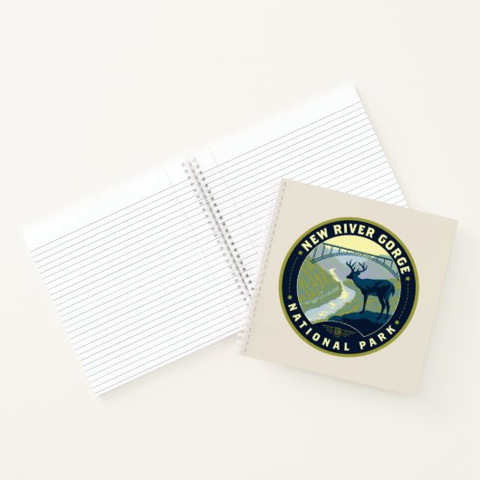 New River Gorge National Park Notizblock (Innenseite)