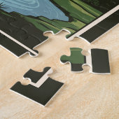 New River Gorge Nationalpark Minimal Illustration Puzzle (Seite)