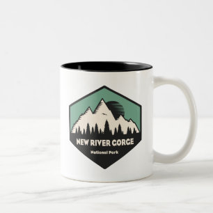New River Gorge Nationalpark Zweifarbige Tasse