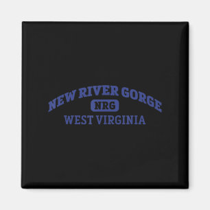 New River Gorge Uni Style Rock Klettergebiet D Magnet