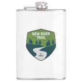 New River Trail Flachmann (Vorderseite)