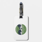 New River Trail Gepäckanhänger (Rückseite vertikal)