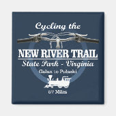 New River Trail SP (H2) Magnet (Vorne)
