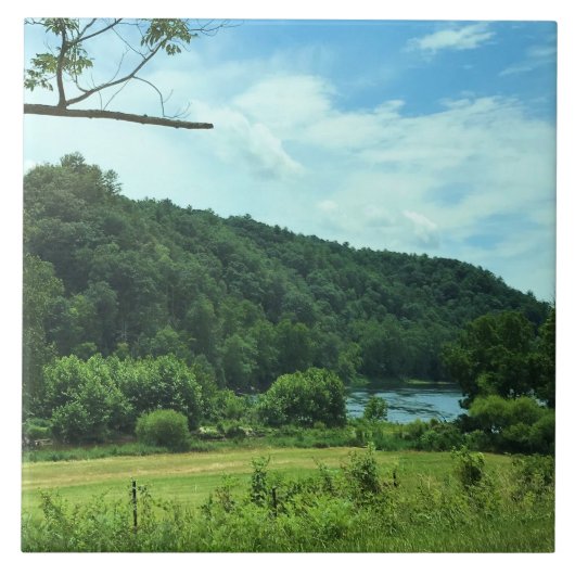 New River, Virginia Fliese (Vorderseite)