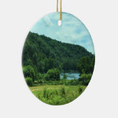 New River, Virginia Keramik Ornament (Rechts)