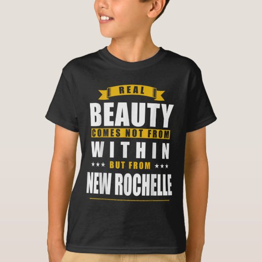 New Rochelle - Funny D City Gift  T-Shirt (Vorderseite)