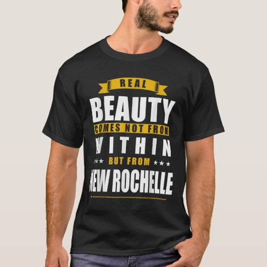 New Rochelle - Funny D City Gift  T-Shirt (Vorderseite)