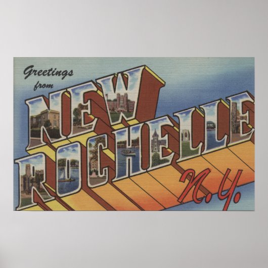 New Rochelle, New York - Große Briefszenen Poster (Vorne)